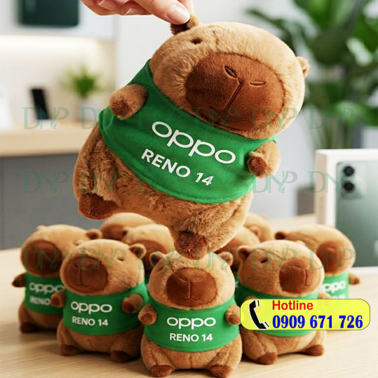 Sản xuất gấu bông Carybara làm quà tặng giá rẻ