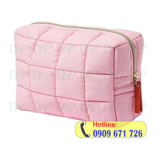 Cung cấp túi mỹ phẩm phao chần bông cao cấp